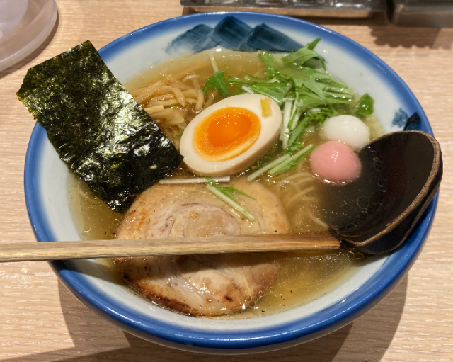 光明泉でサ活した後におすすめのサ飯（ラーメン）AFURI中目黒